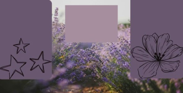 Purple Retro Organizer Desktop Wallpaper