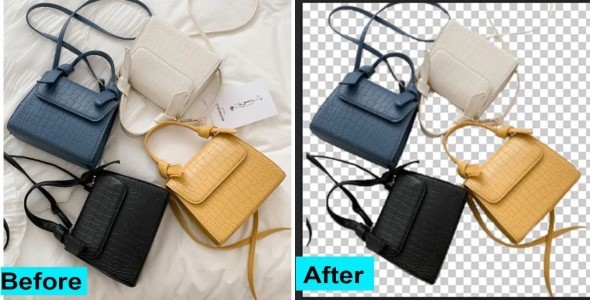 I will remove any kind of background (20 images without 2 days)