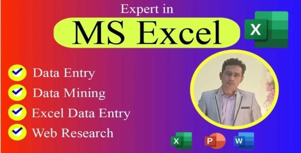 I will do data entry, data recovery, errors data removing