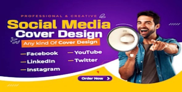 I Will Professionally Create  social media Cover photo