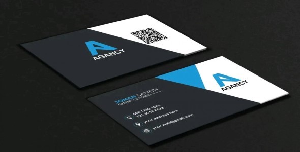 Profetional business card design