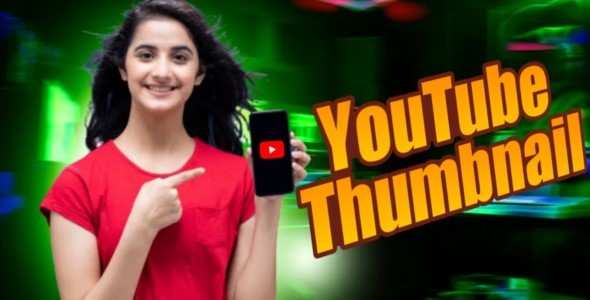 I will design attractive youtube thumbnails in 2 hours