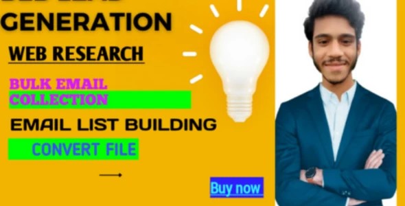 Iam a b2b lead generation expert