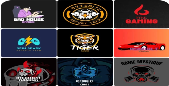 I will design an epic youtube gaming logo for your channel