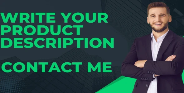 Product description writer expert