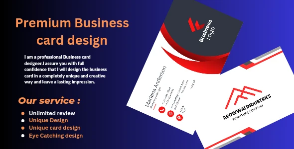 Premium business card design