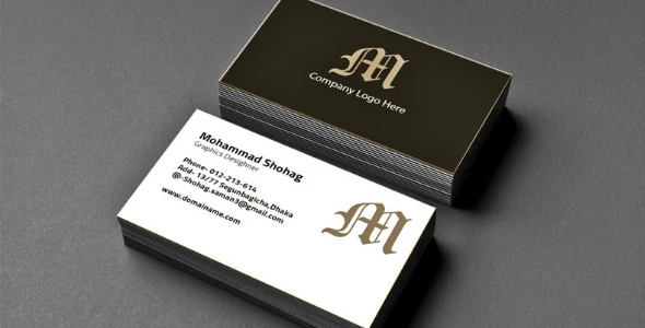 I will design a professional business card for your brand