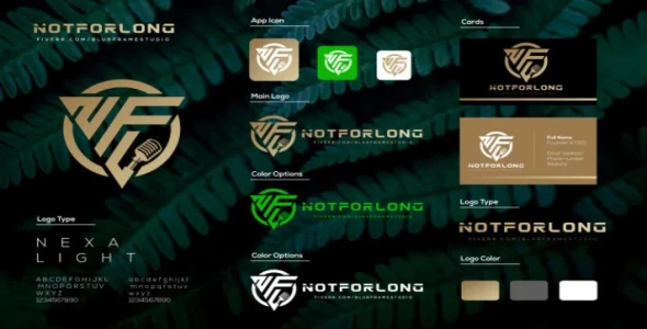 I will do Minimalist Logo Design with brand style guides