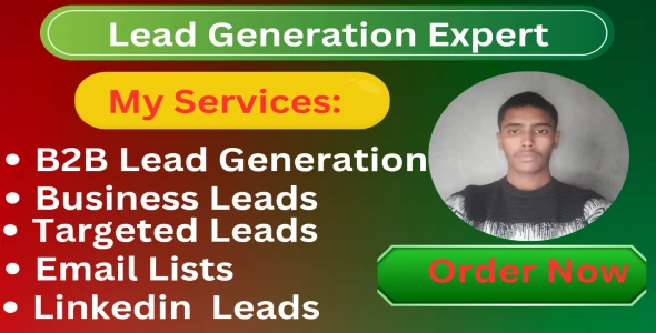I will collect accurate B2B Lead Generation for grow your business