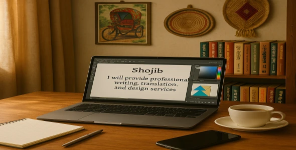 I will provide professional writing, translation, and design services