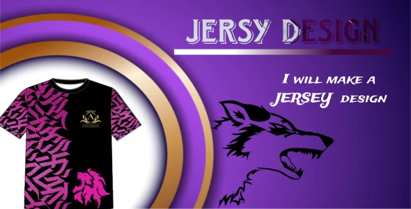 I will make a jersy design
