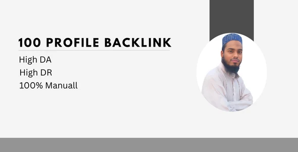 100 Premium Quality Profile Backlink, HIgh DA, Google Indexed to boost Rankings