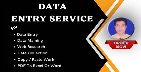 Expert in data entry, PDF conversion, copy paste work and web research.