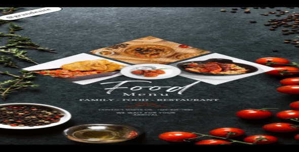 I will create modern food poster design.