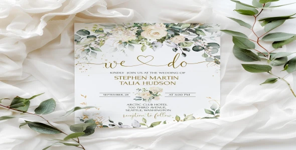 I will create any event invitation you want