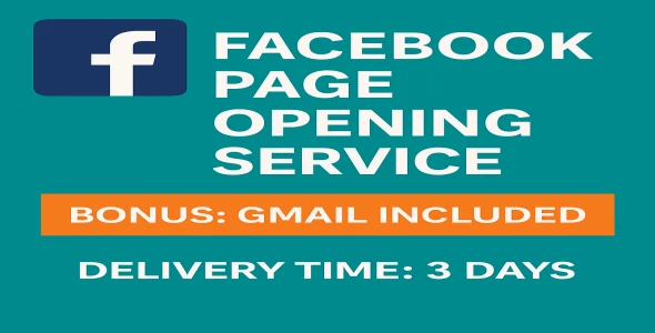 Create Facebook Account with Verified Gmail – Delivery in 3 Days