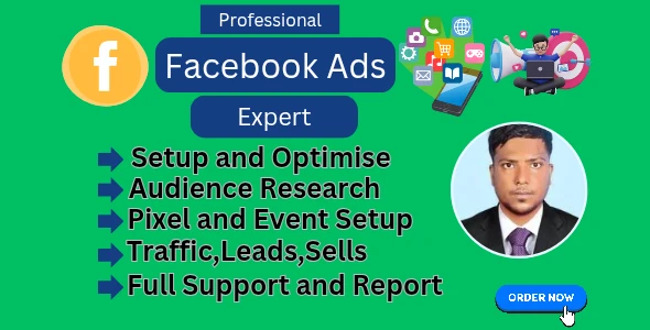 I Will Be Your Professional Facebook Ads Expert