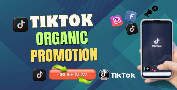 I will organically promote your TikTok to boost real views, followers and create a complete brand profile
