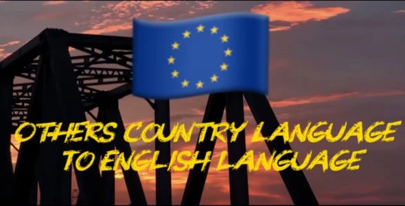 Others country Language To English language