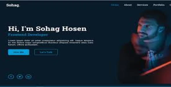 Premium protfolio web