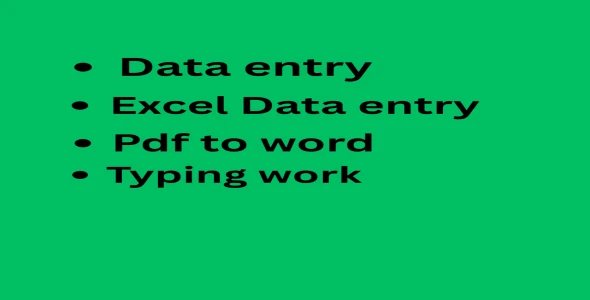 I will your virtual assistant for data entry, data mining,