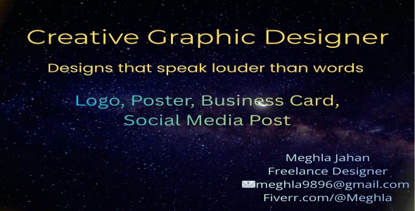 Creative poster and social media graphics design
