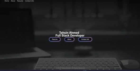 I am full stack web developer