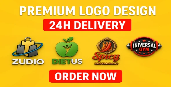 design modern 3d, minimal and business logo for your brand