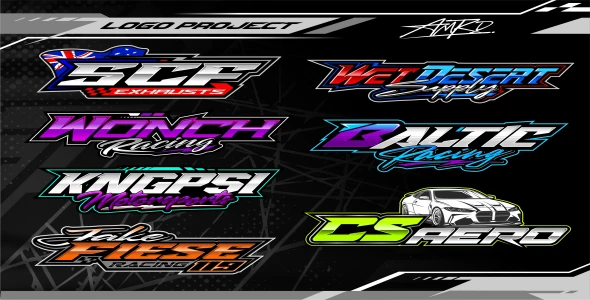 CREATE AUTOMOTIVE LOGO RACING