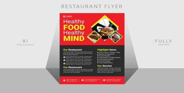 Restaurant Flyer Design