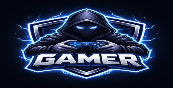 i will design professional gaming logo youtube and esports